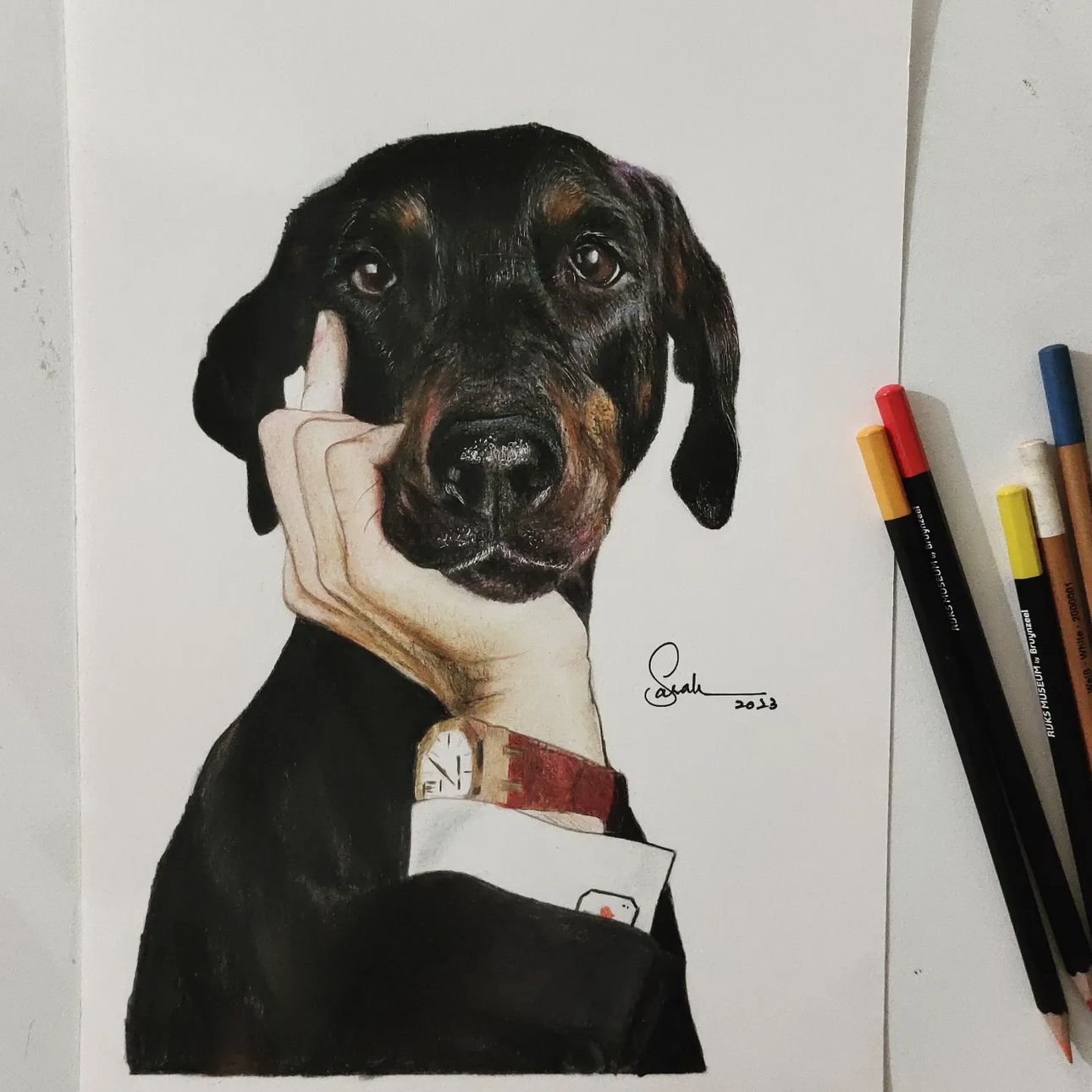 A Pet with his Owner