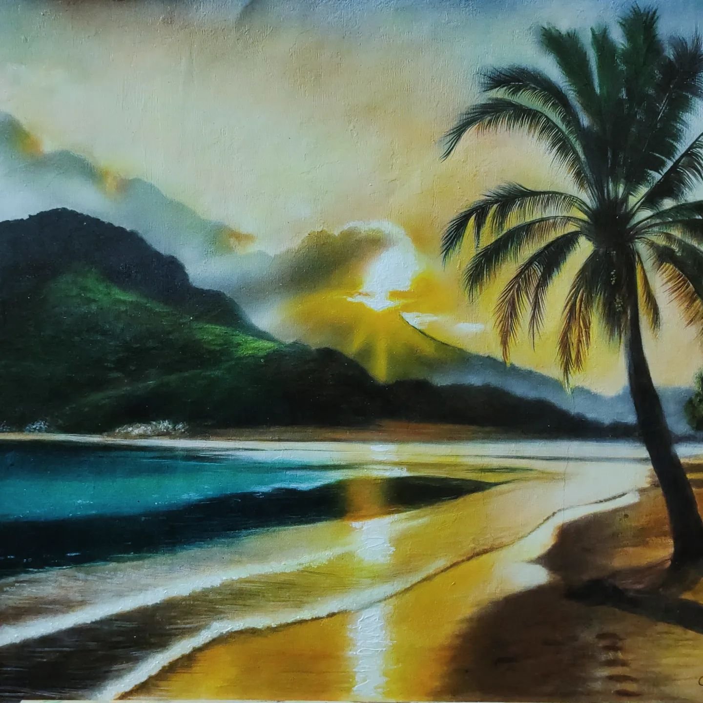 An Lake Img with sunshine